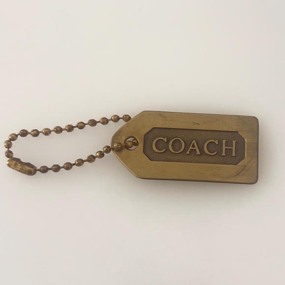 Coach Mini Metal Hang Tag -40725 Vintage Legacy Gigi Crossbody - Picture 2 of 2